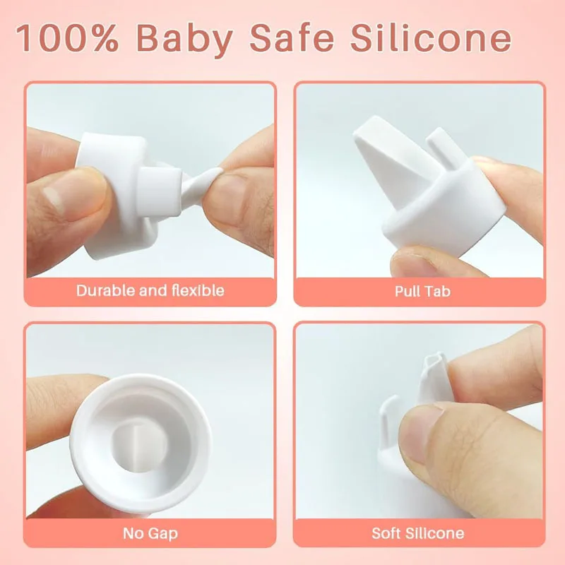 Válvulas de bico de pato para substituição de espectro, 6 peças, para bombas s1 s2 9 plus sg, válvulas de bico de pato com aba de tração