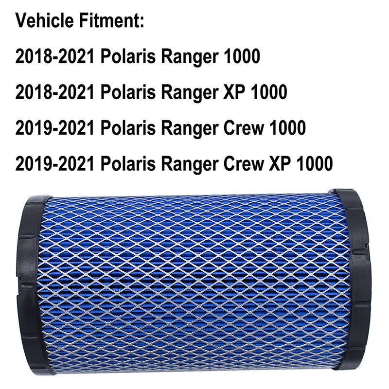 7082265 Air Filter For 2018 2019 2020 2021 Polaris Ranger 1000, Ranger Crew XP 1000, Ranger XP 1000