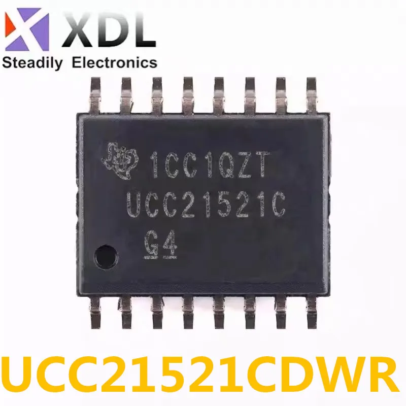 2PCSBrand new original genuine UCC21521CDWR SOIC-16 dual channel isolated gate driver chip