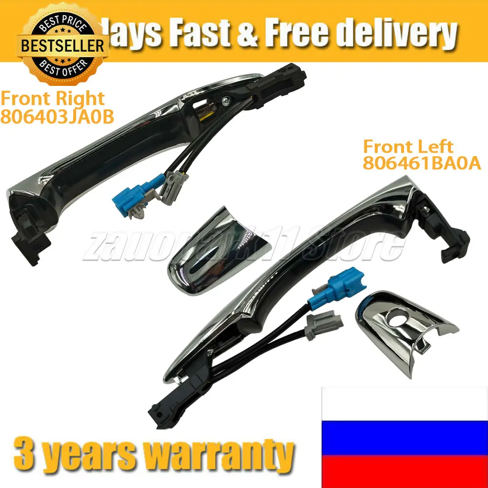 Fit For Infiniti QX50 QX60 QX80 EX35 QX70 2008-2020 Front Left Or Right Side Exterior Door Handle 806401BA0A 806403JA0B