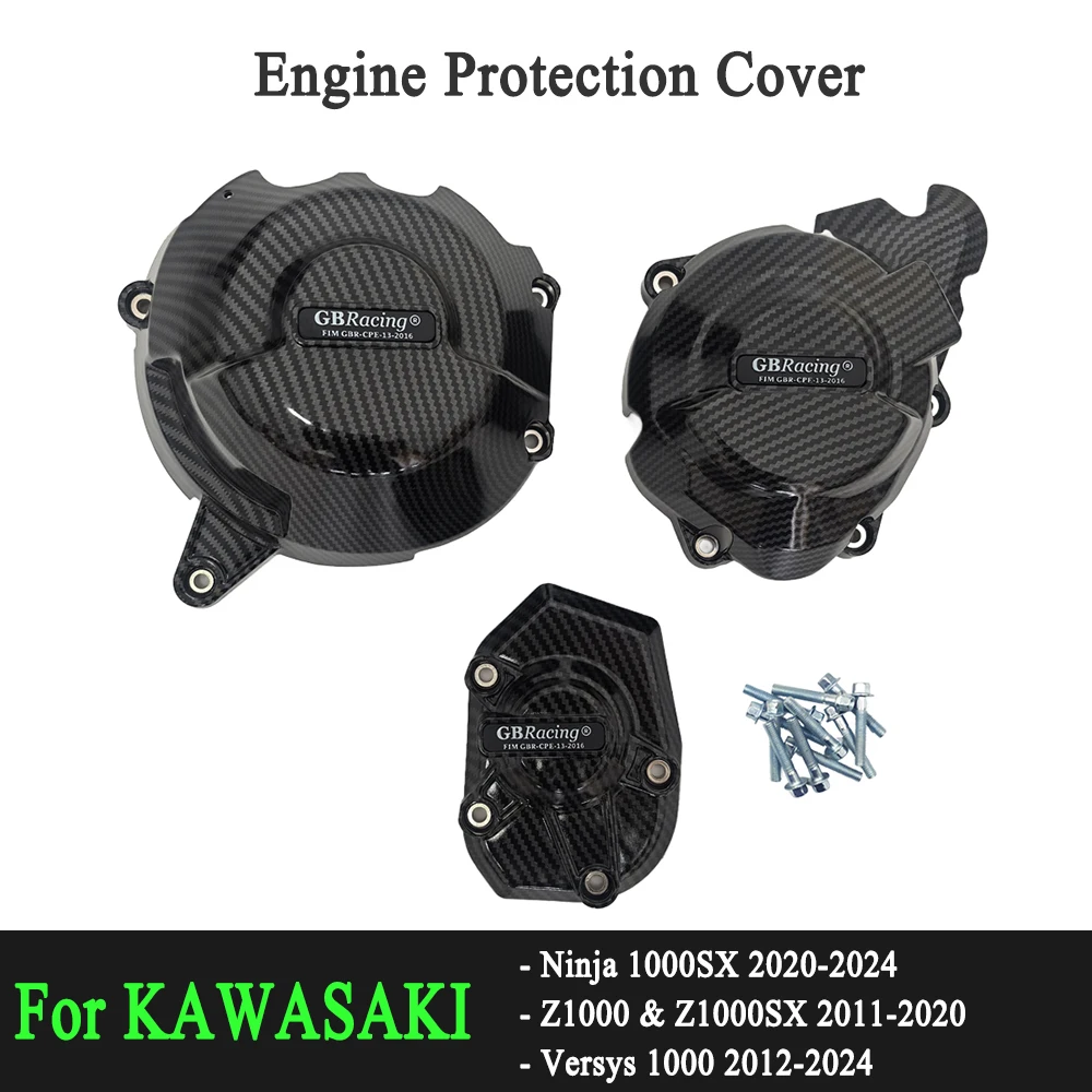 

Крышка двигателя мотоцикла, защитный чехол для чехла GB Racing для KAWASAKI Z1000, SX Ninja 1000 SX VERSYS 1000 2011-2024 GBRacing