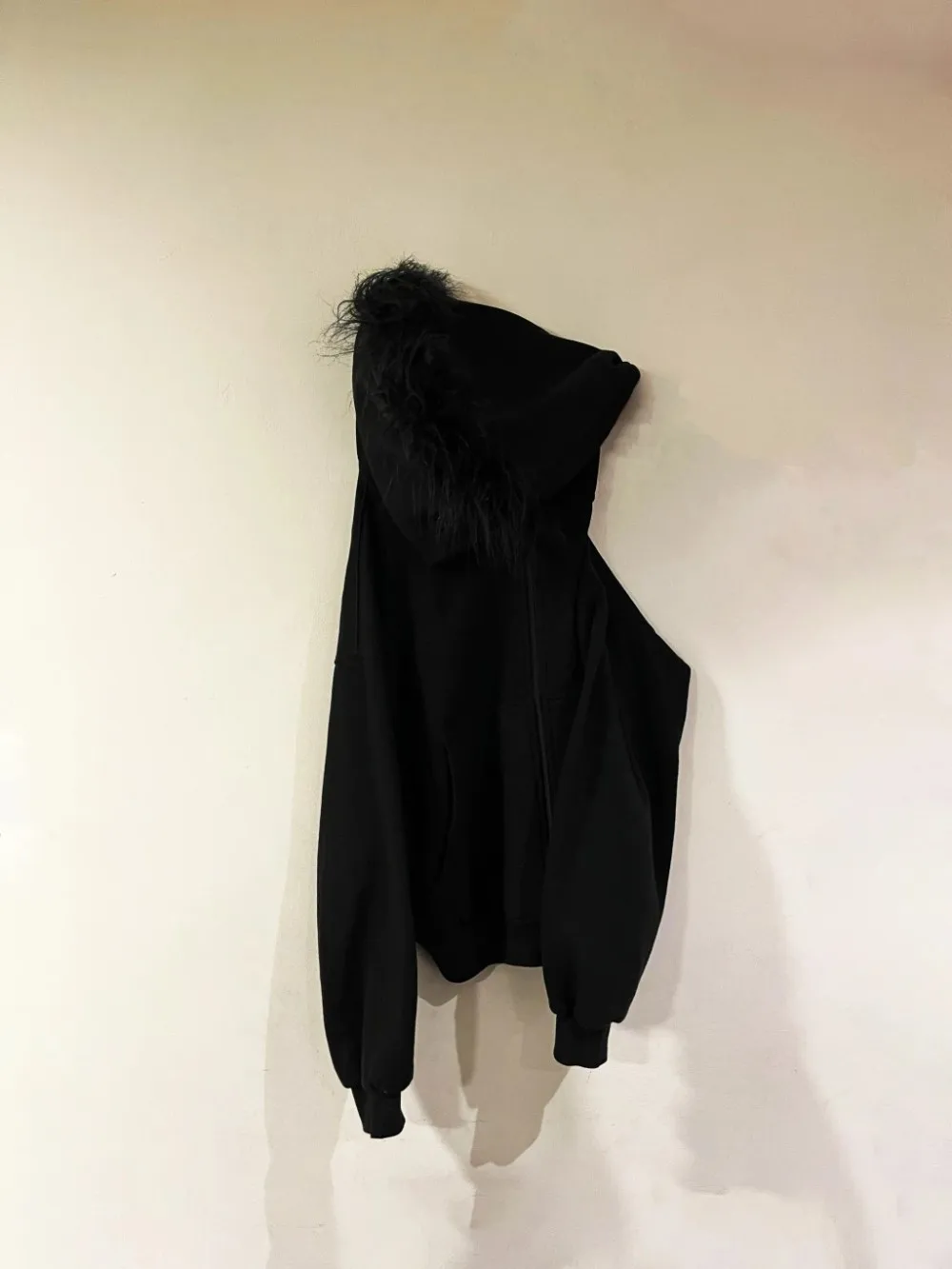 Codzienna bluza z kapturem, kardigan, wzór z naklejkami krzyżowymi, luźna kurtka z kapturem, trend amerykański jesień-zima 2025