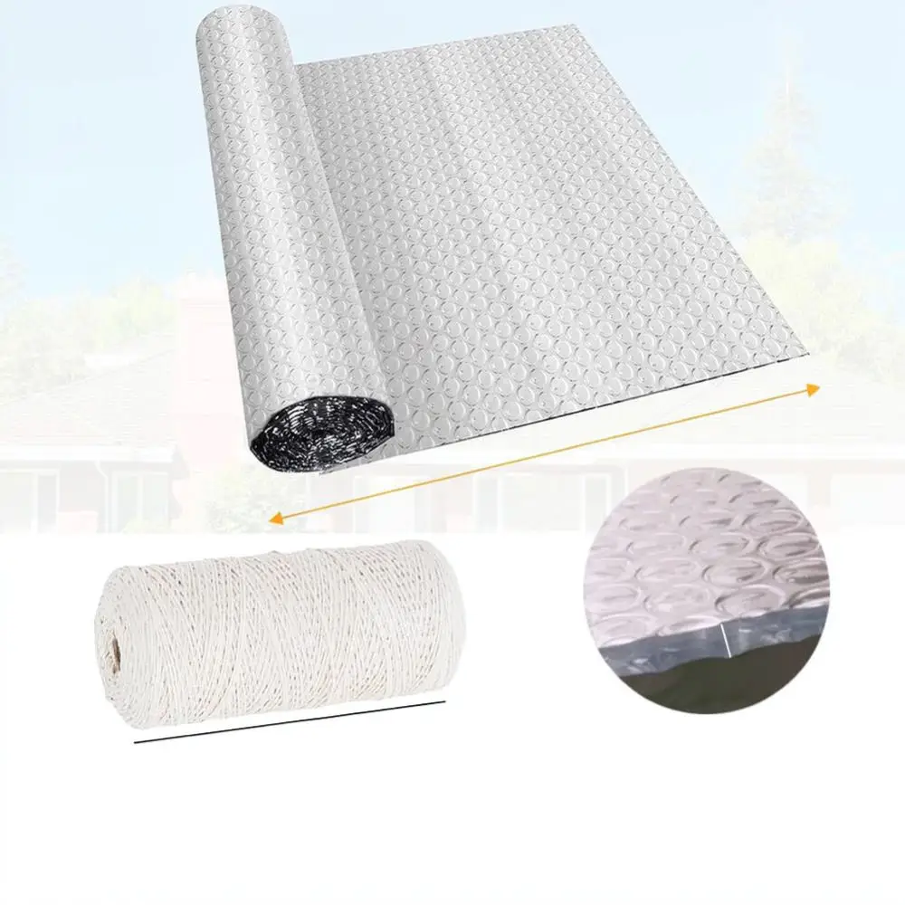 Thermal Reflective Plant Protection Film Winter Garden Bubble Insulation Wrap For Potted Flowers Cold Weather Guard Cover
