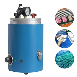 2.2L Wax Injector Adjustable Temperature 30℃-110℃ Wax Casting Machine Round Barrel Mold Casting Wax Injection Wax Machine