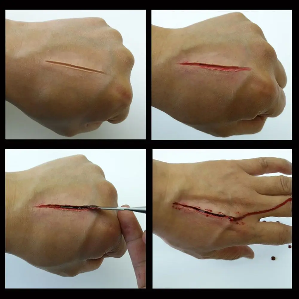 Offre spéciale peau cire nez modélisation mastic effets spéciaux maquillage cire fausse cicatrice Halloween maquillage Halloween fête