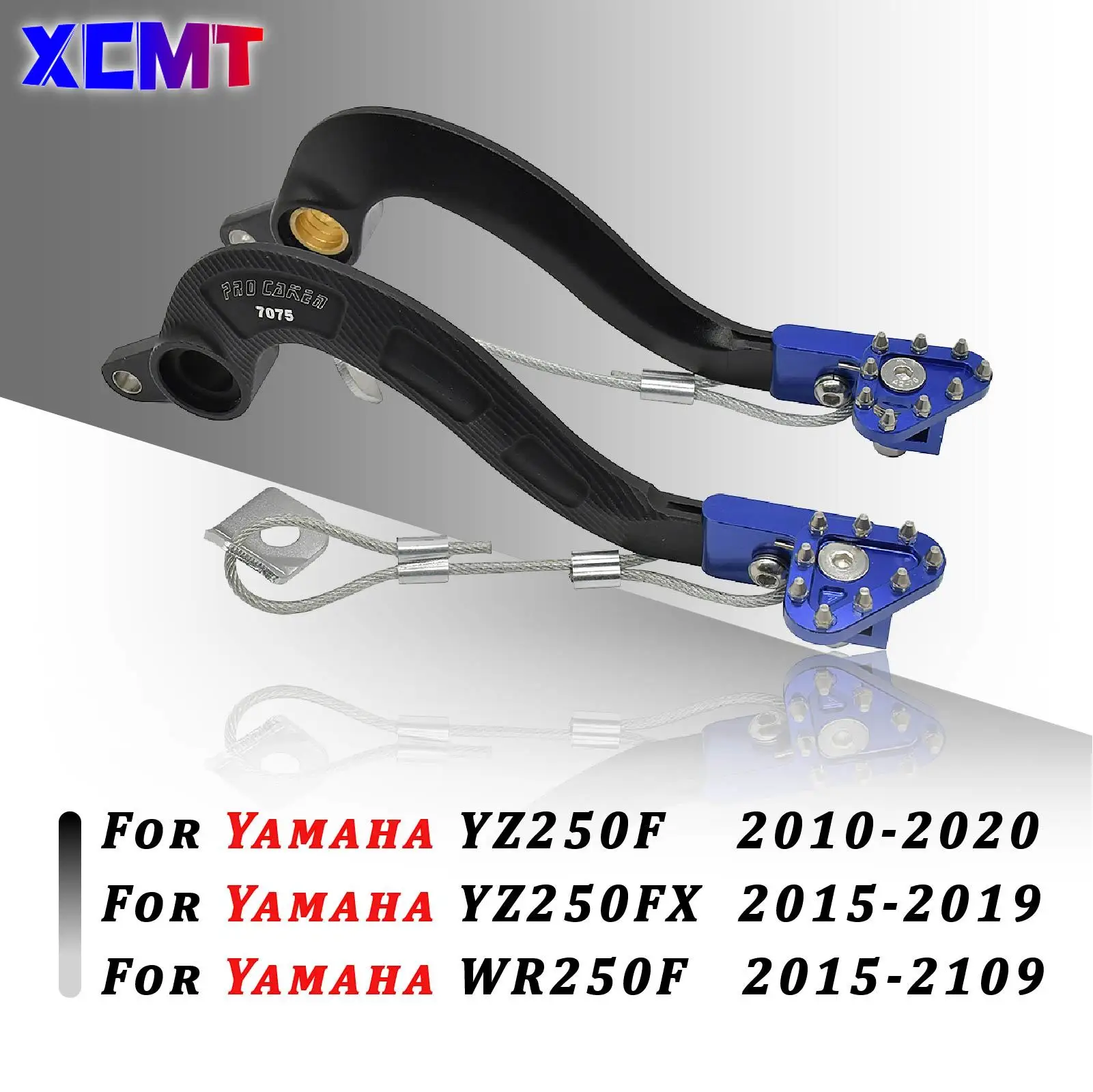 Motocross CNC Rear Brake Pedal Lever For Yamaha YZ250F YZ250FX WR250F YZ 250F 250FX WR 250 F 2010-2020 Enduro Dirt Pit Bike