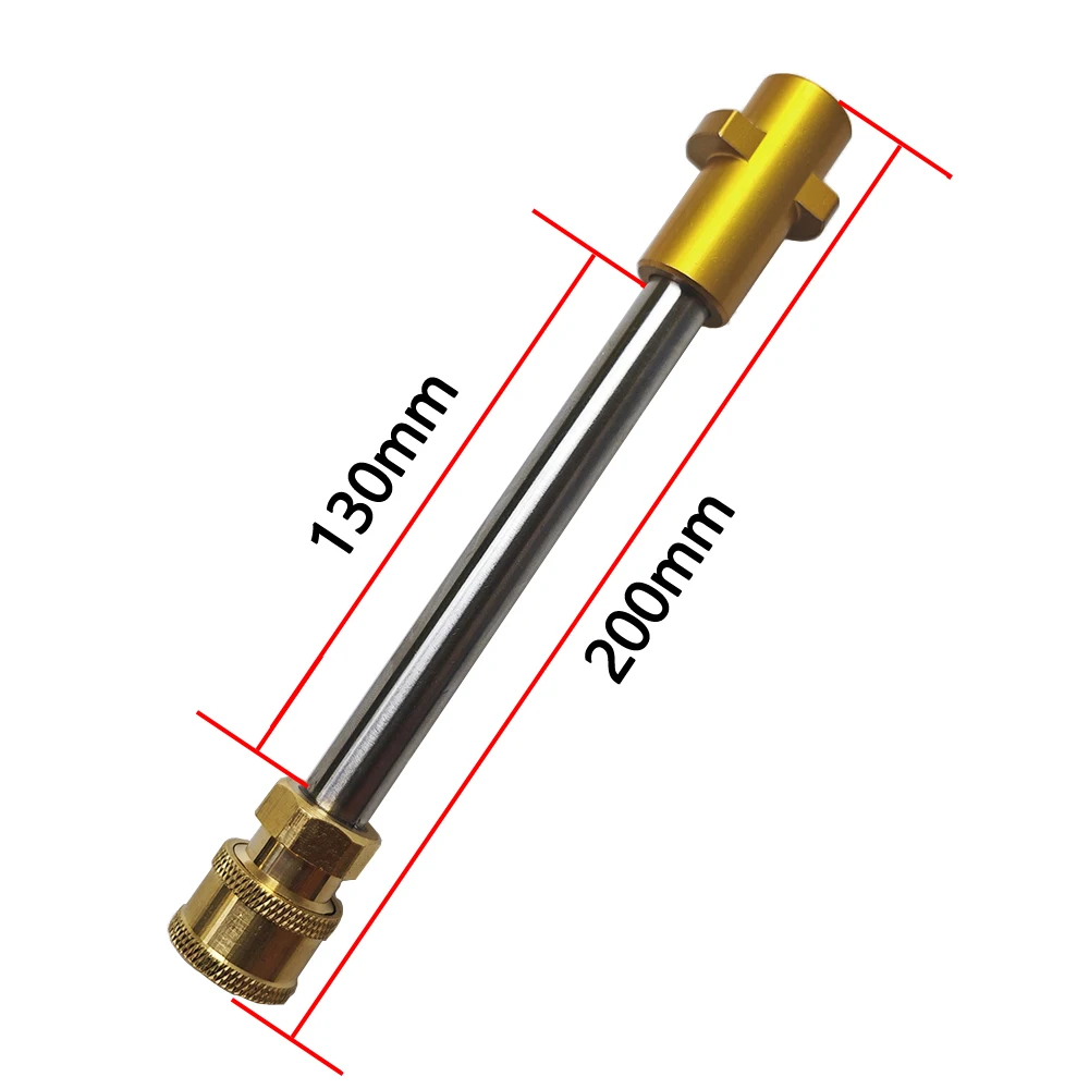 Imagem -02 - Lança Rod Lance Adaptador para Alta Pressão Washer Gun de Conexão Rápida Apto para Karcher Lavor Bosch Nilfisk Interskol 13cm