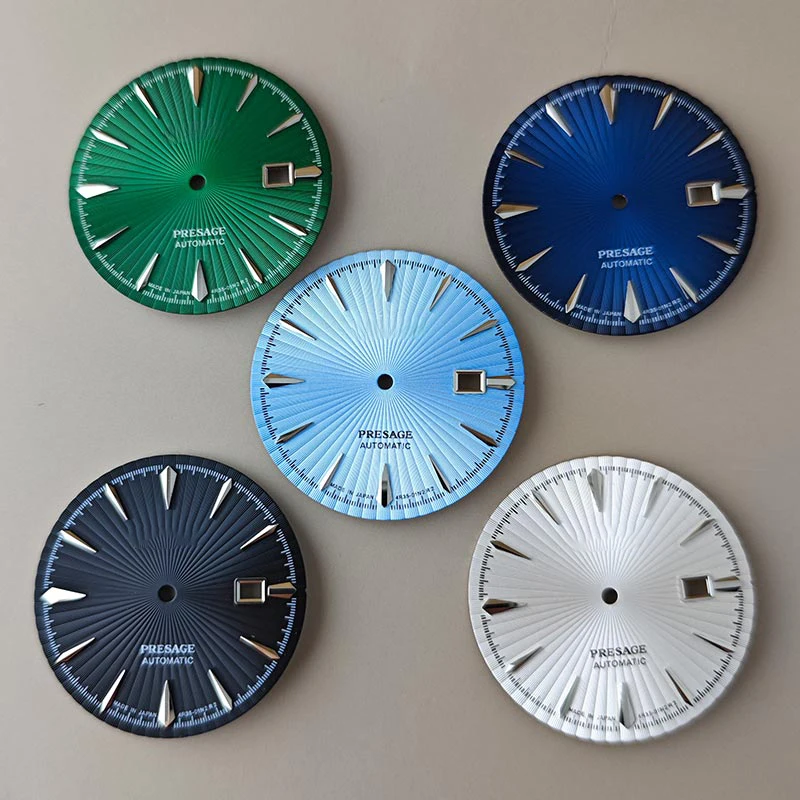 New NH35 S Dial Diameter 35mm Cocktail Non-Luminous Surface Modified NH35a Mechanical Watch Accessories