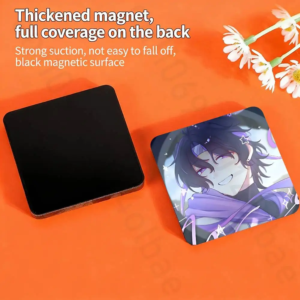 W-Wifie Cartoon Anime Fridge Magnets Magnetic Refrigerator Memorial Gifts For Kitchen Office Locker Travel Home Deco
