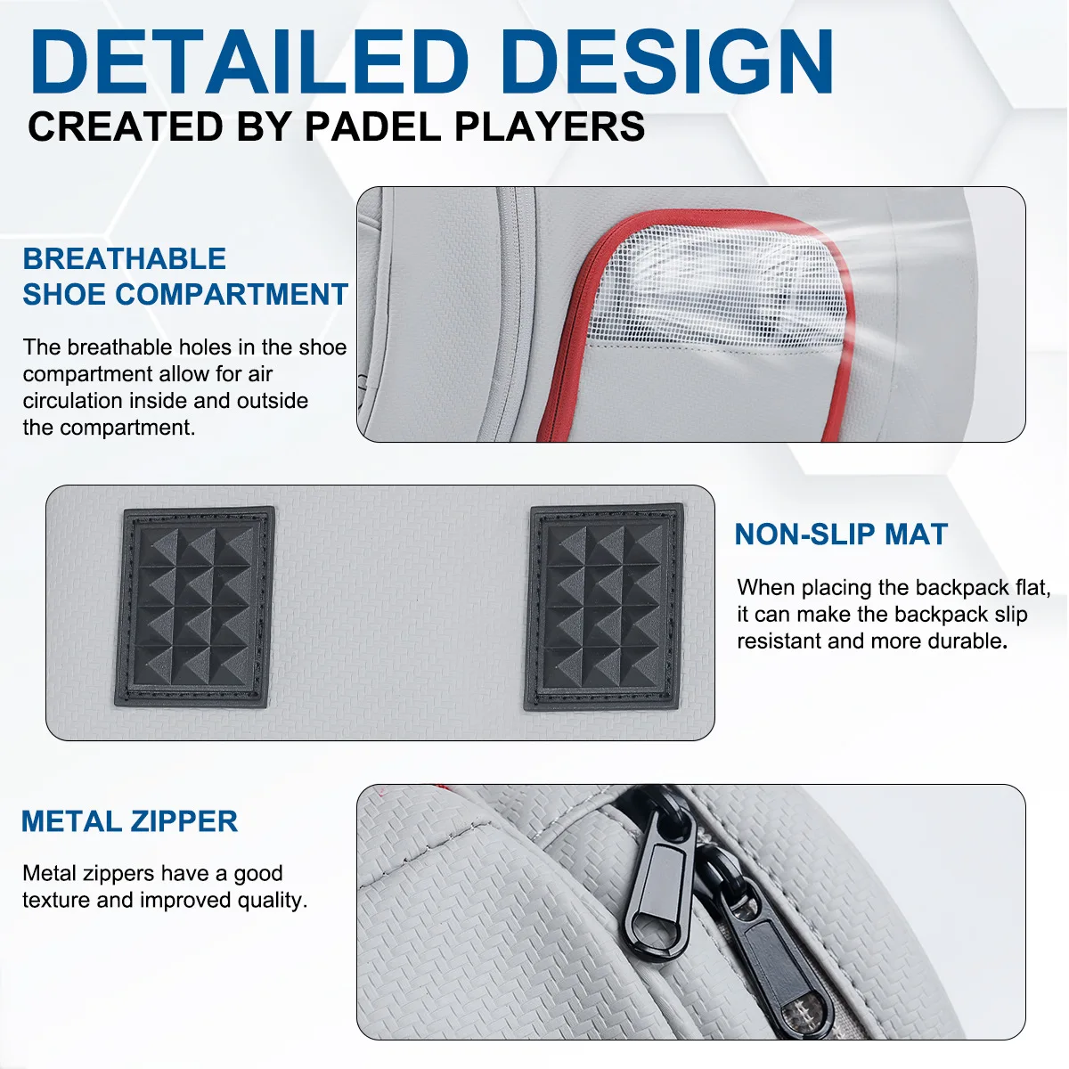 حقيبة ظهر من ألياف الكربون: حقيبة رياضية متينة ومسامية وقابلة للتحويل متعددة الوظائف (للجنسين) #4