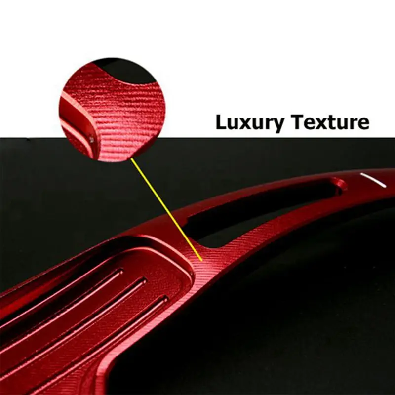 Exclusive 2Pcs Car Steering Wheel Shift Paddle Shifter Gear Extension For Ford Mustang 2015 2016 2017 2018 2019 2020 - view 3