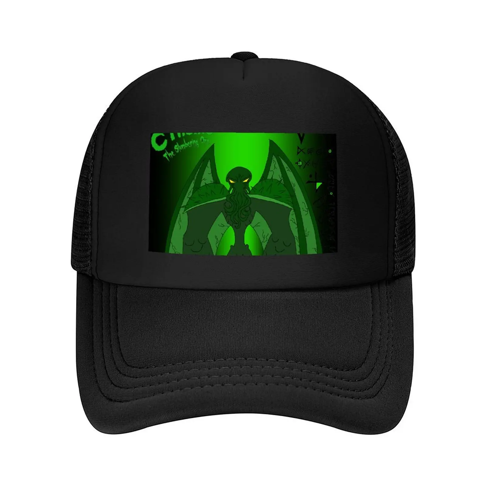 

Cthulhu The Slumbering One Baseball Cap beach hat Beach Outing Luxury Brand Sun Cap Male Women's