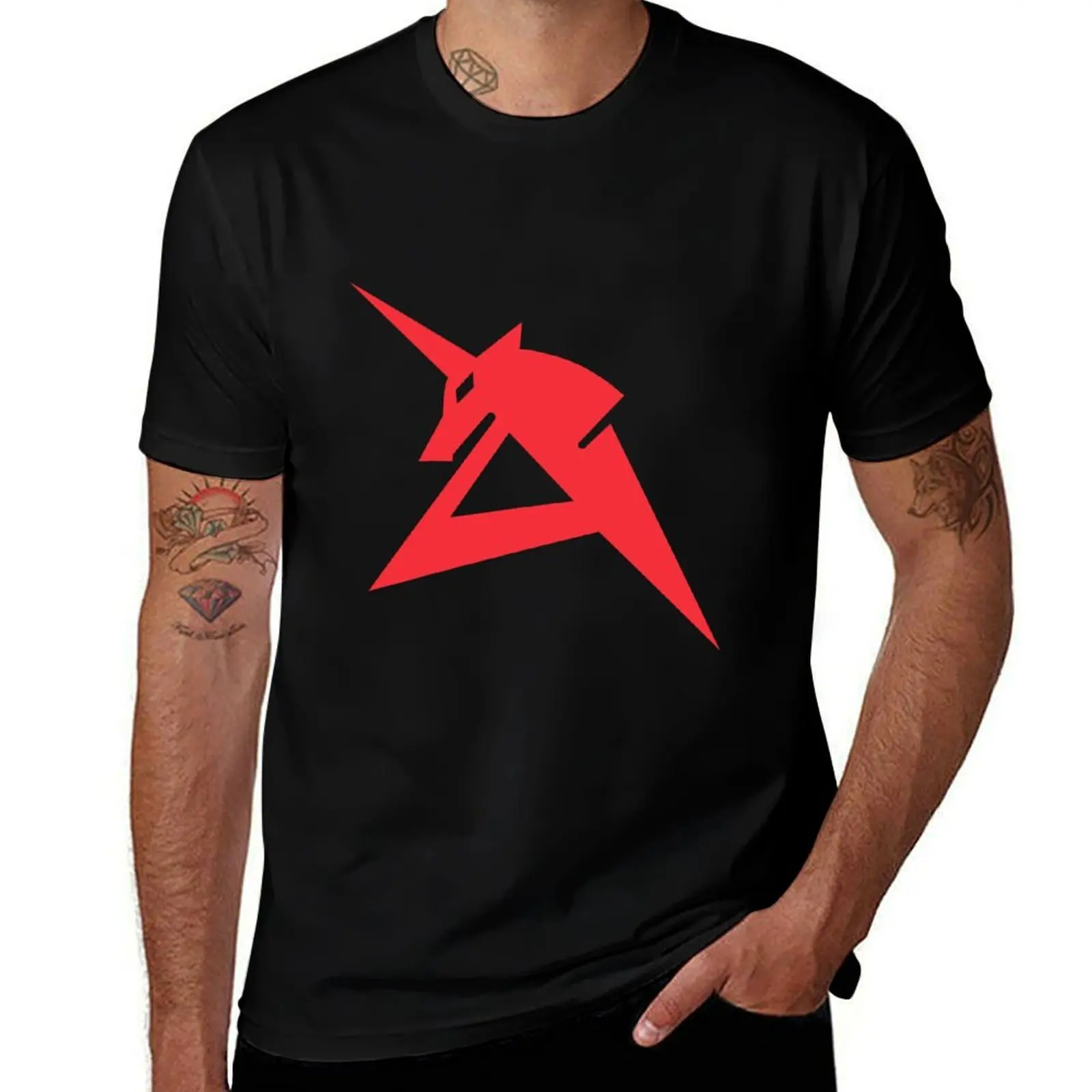 The White Devil T-Shirt Anti-Fade Casual Tee Shirt T-Shirt