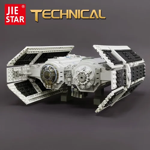 Jiestar-ハイテクビルディングブロック、スタープラン、スペースタイビットボバーレンガ、テクニカルモデル、攻撃クルーザー、消防士のおもちゃ、diy、67109、1010個