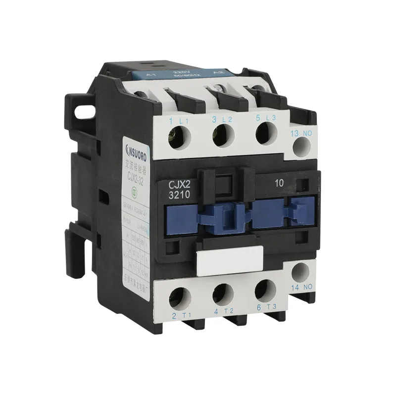 

1PC CJX2-3210 AC Contactor 32A switches LC1 AC contactor voltage 380V 220V 110V 48V 36V 24V 12V Use with float switch