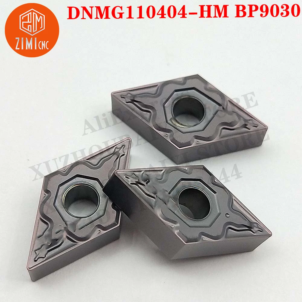 

DNMG110404-HM BP9030 DNMG 110404-HM Carbide Inserts Turning Tools mechanical CNC Cutter Lathe Blades metal lathe cutting tools