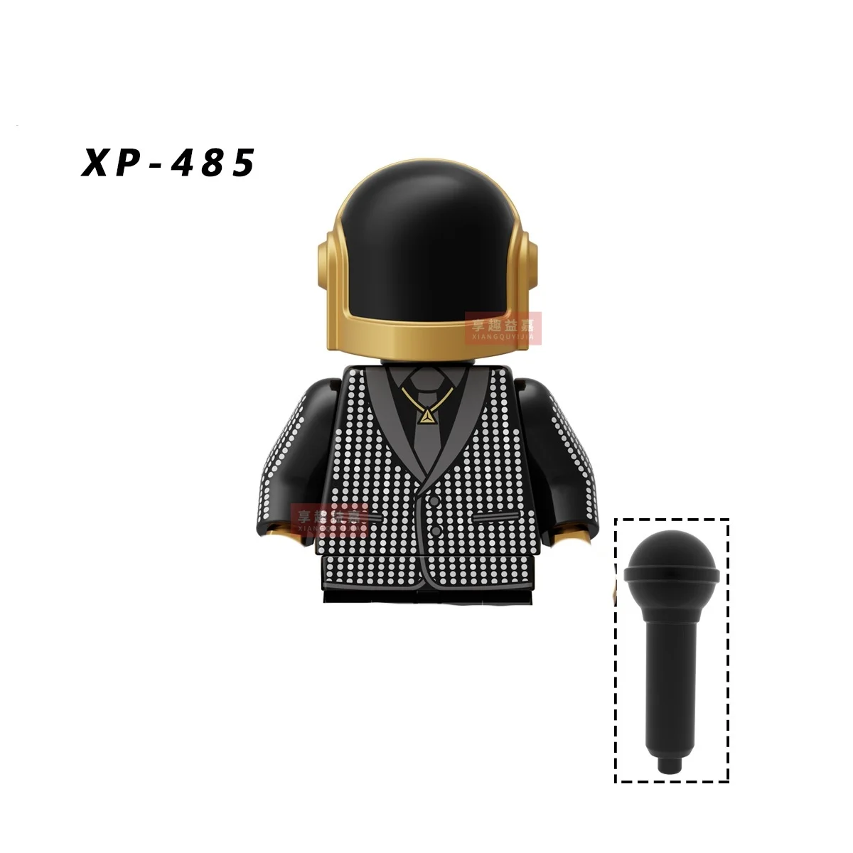 Neue Michael Building Blocks Mini Cos Moonwalk Thriller Performance Kostüm-Bausatz-Modell Spielzeug Actionfigur für Fans Geschenke