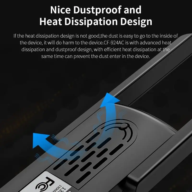 N84B USB Wi -Fi Card Adapter беспроводной сети с антенной 2,4 ГГц 5 ГГц 2