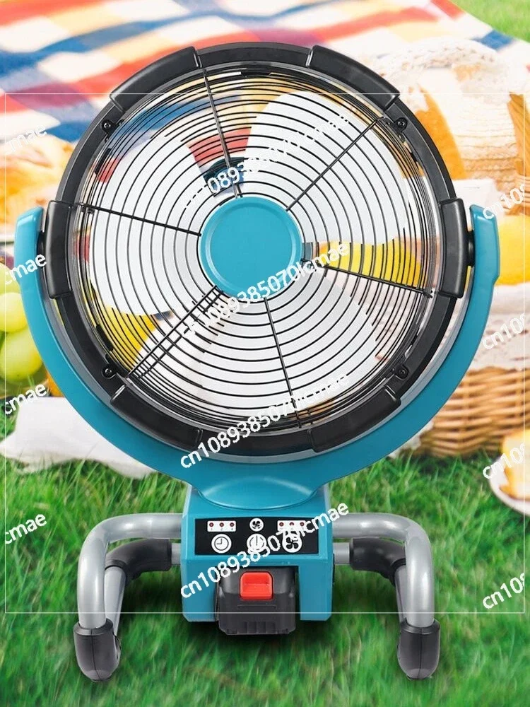 

Battery Electric Fan, Strong Wind Charging, Wireless Ultra-quiet High-horsepower Cooling Fan