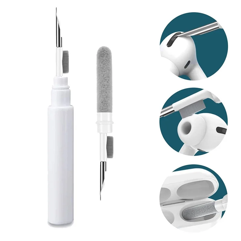 Cleaner Tool Set For AirPods 4 3 Pro 2 1 Bluetooth Earphones Earbuds Case Cleaning Pen Brush Tools Kit For Samsung Xiaomi Huawei