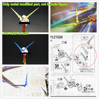AE reinforced metal modified replace part antenna C18 C19 for MG EX 1/100 Unicorn Perfectibility Unicorn model DA018