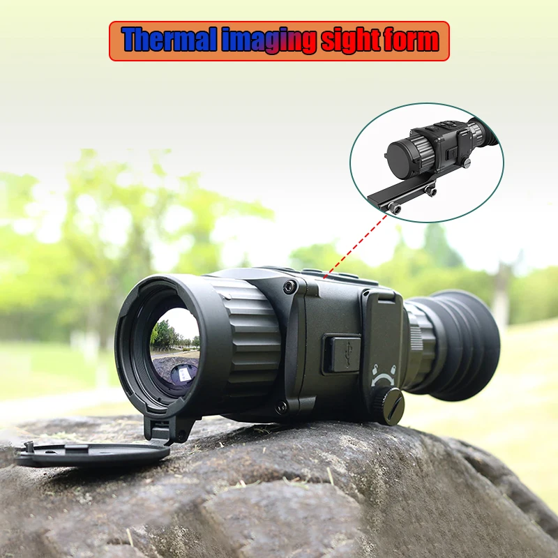 Thunder TH35 Thermal Imager Infrared Monocular with WiFi Handheld Thermal Sights Thermal Imaging Riflescope for Hunting