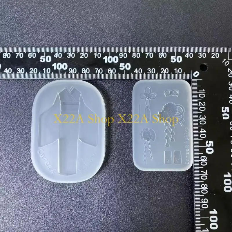 Unique Flexible Kimono Shaped Silicone Mould Crafting Tool For Epoxy Resin Projects Beginners Jewelry Making Supplies