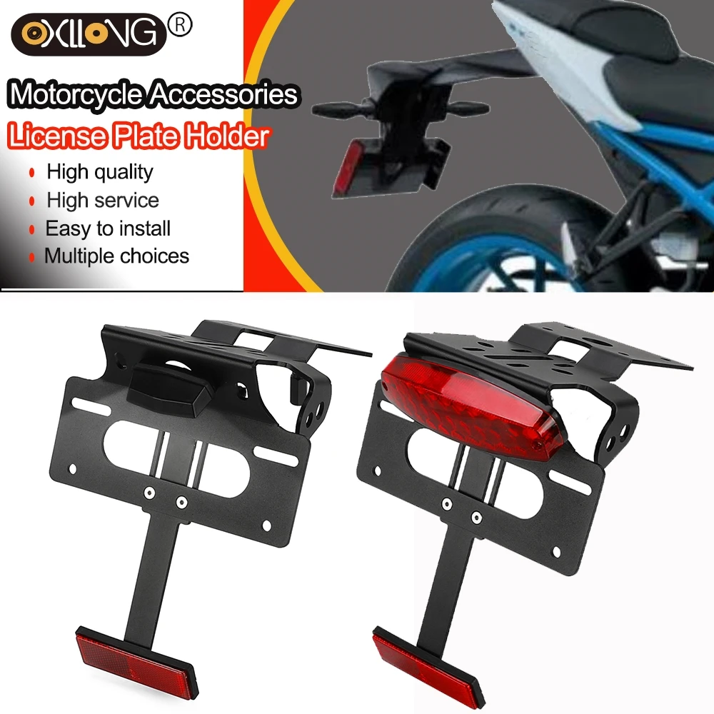 

For Suzuki GSX-8S GSX-8R GSX8R GSX 8S 2023 2024 2025 2026 Motoocycle Accessories License Plate Holder Bracket Fender Eliminator