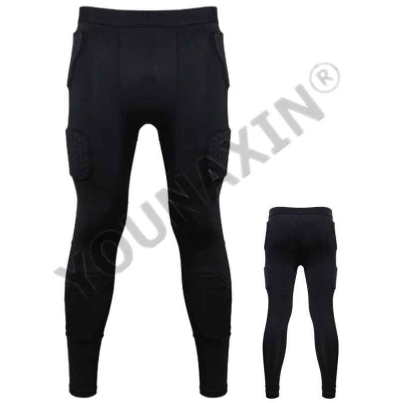 Knies chützer kurze Hosen Basketball-Shorts Fußball Fußball Sport hosen Anti-Kollisions-Weste kurze Langarm-T-Shirts Hose