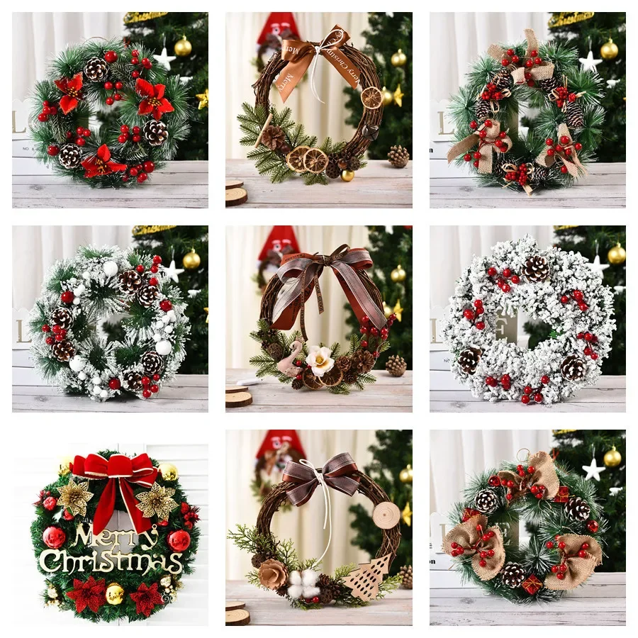 Christmas Decorations, Flower Garlands, Window Displays, Door Hanging Banners, Venue Arrangements