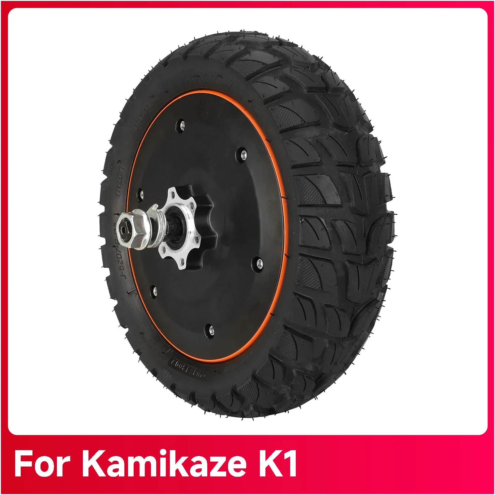 Rear Wheel Motor Engine For Kamikaze K1 Electric Scooter Rear Wheel Hub Drum Brake Hub With Tire Assembly Spare Parts