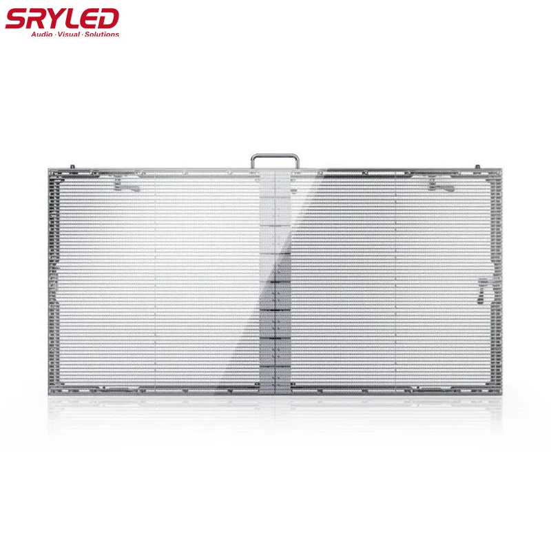SRYLED P3.91 Indoor LED Display Screen Transparent Glass Window Shopping Mall LED Video Panel