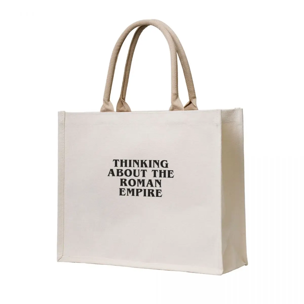

Thinking About The Roman Empire Tote Bag Women's beach bags tote bag canvas sacs de shopping Canvas bag for women