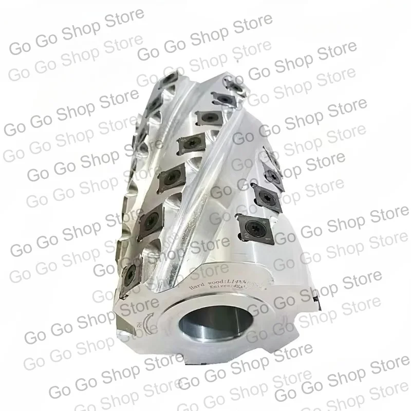 Wood Planer Spiral Cutter Head Woodworking Machinery Parts Planer Tool Spiral Cutting Head​