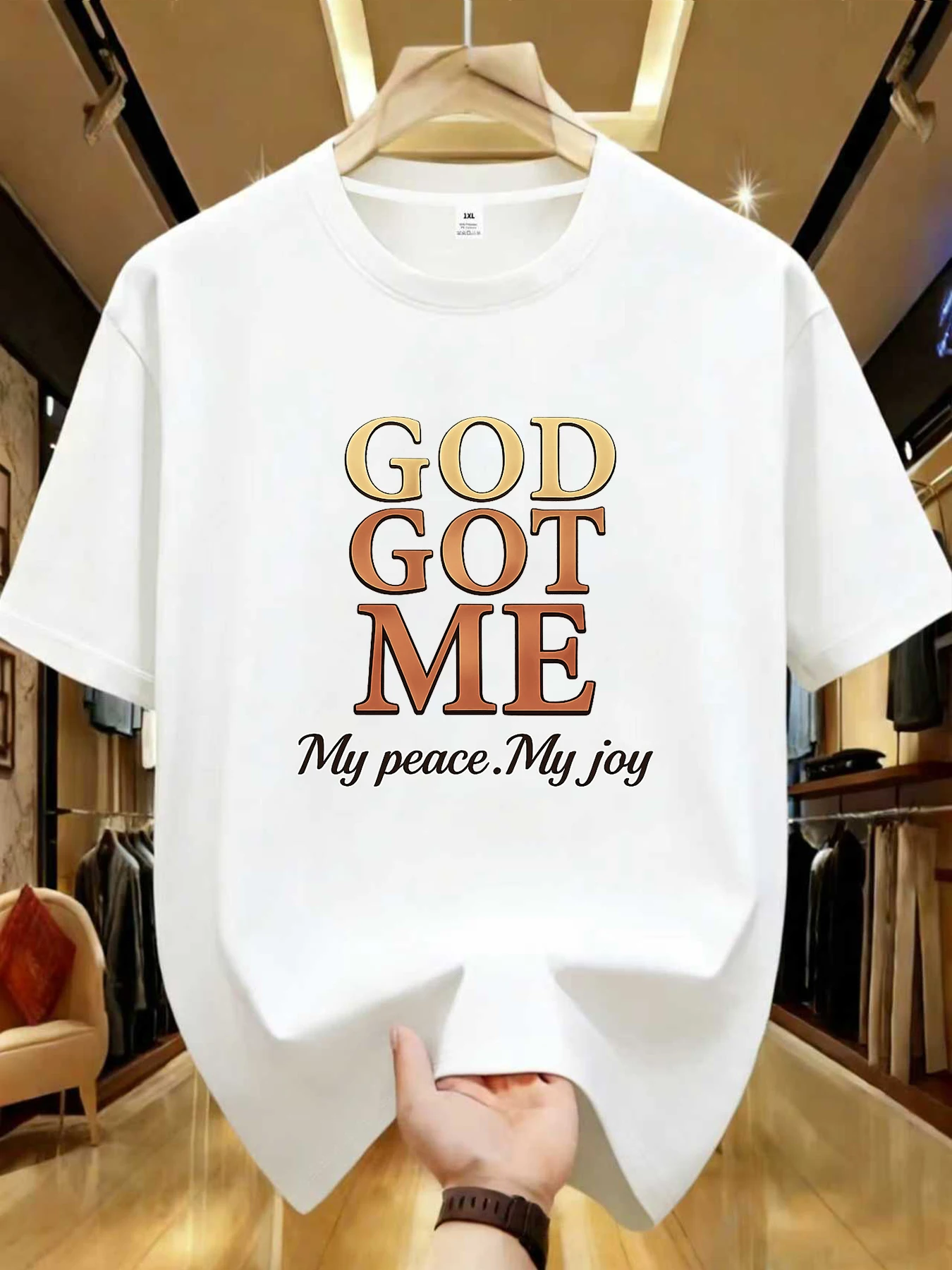 

【WDS0112】Creative letter printed plus size women's round neck T-shirt summer casual short sleeved top street fashion versatile