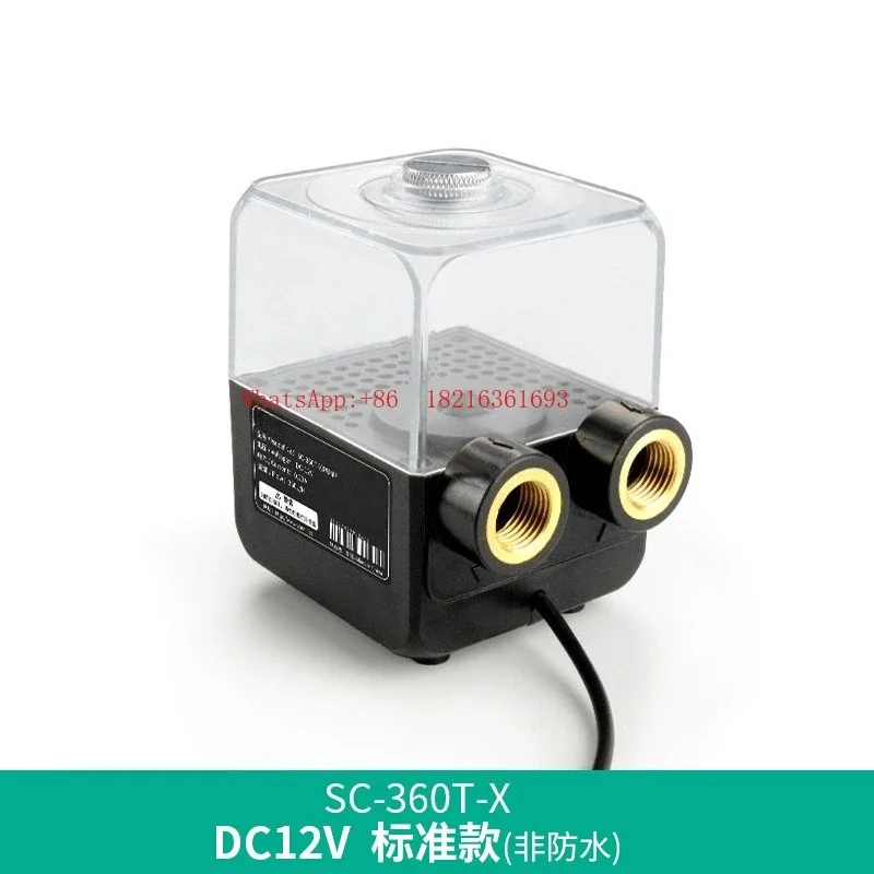 Limited Offer Water-cooled Water Pump Water Tank Integrated 400T Silent 12v Computer Instrument Small Chassis Water Cooling