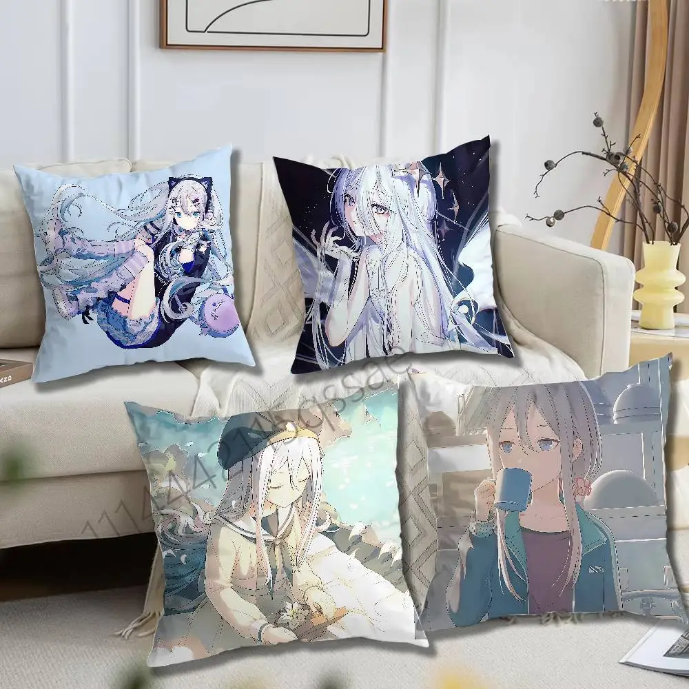 Project Sekai Y-Yoisaki Kanade Pillow cases Sofa cushion cover home bedroom room decoration