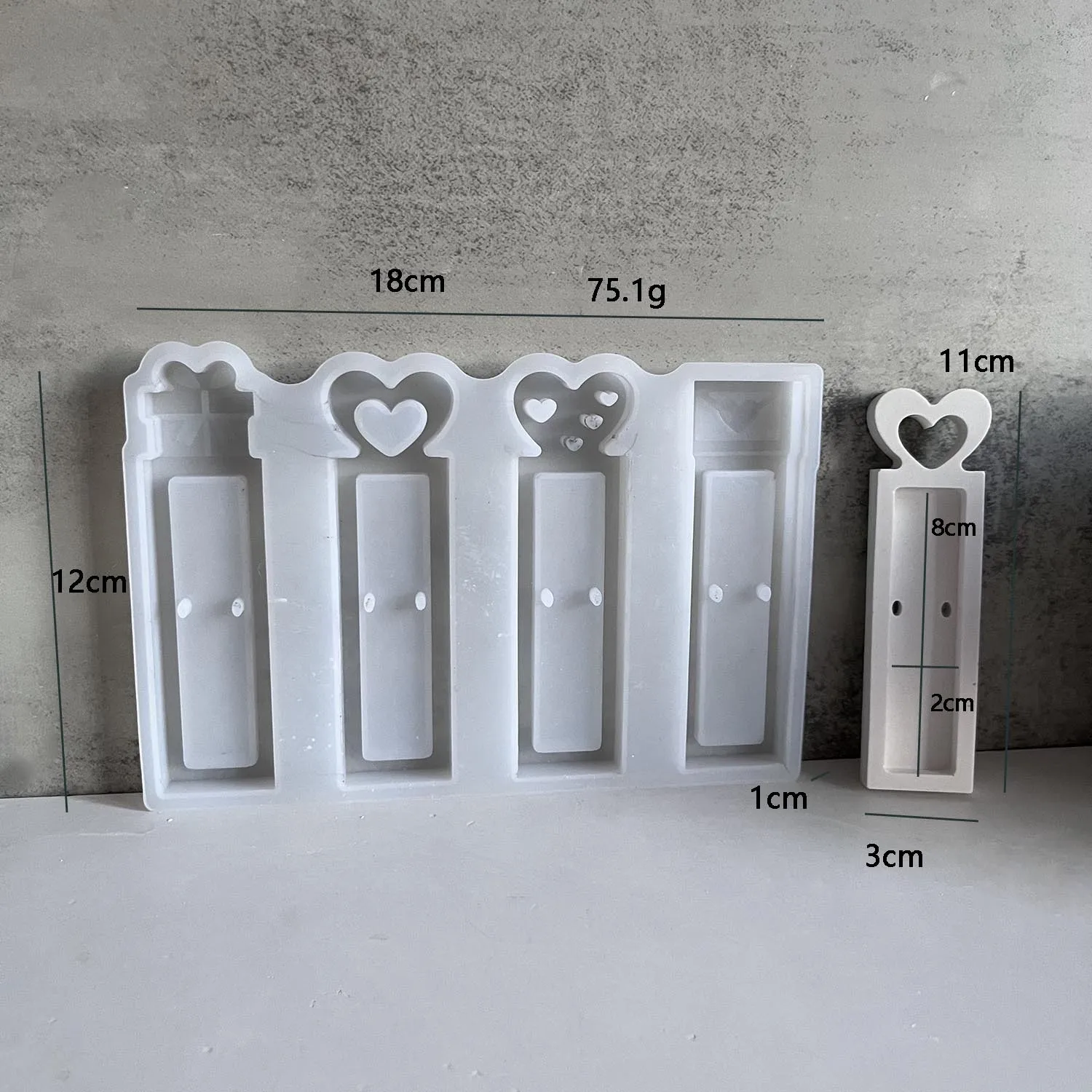 Chocolate Bar Fun Gift Bracket Mold DIY Festival Handmade Gift Storage Box Gypsum Silicone Mold Drop Glue Mold