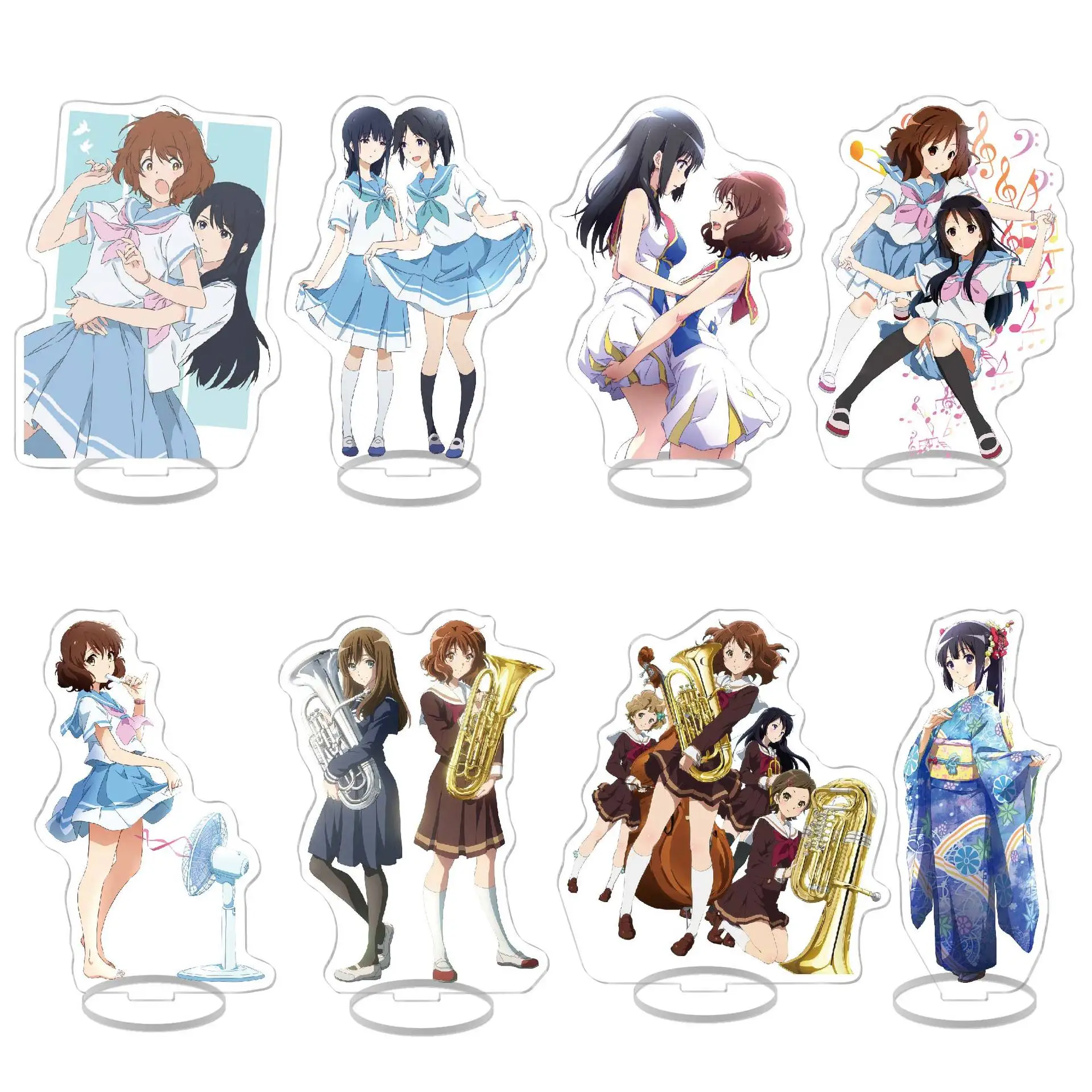 Sound! Euphonium Hibike! Euphonium Oumae Kumiko Acrylic Stand Figure Display Cosplay Charm Desktop Model Plate