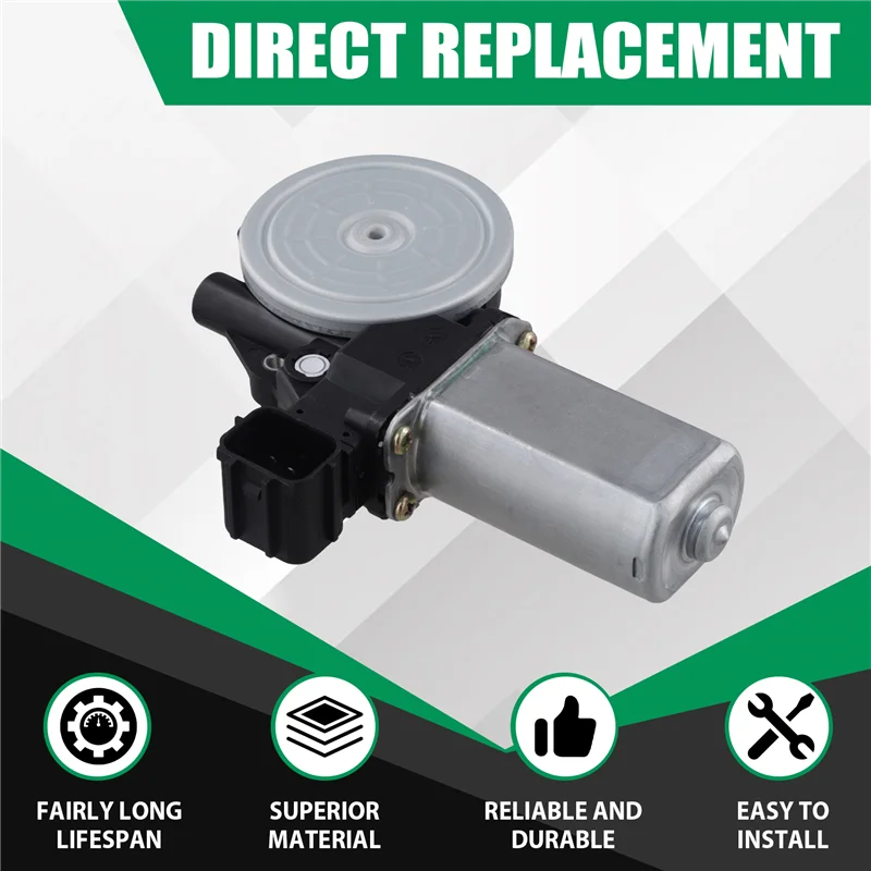 มอเตอร์กระจกไฟฟ้าด้านซ้ายสำหรับรถยนต์นิสสัน รุ่น 80731-JX30C 80731-3TA0B ชุดเปลี่ยนกระจกไฟฟ้า