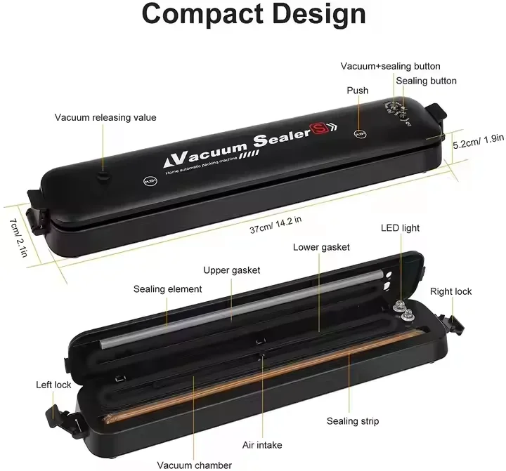 Small Sealing Machine Ideal For Food Vacuum Packaging