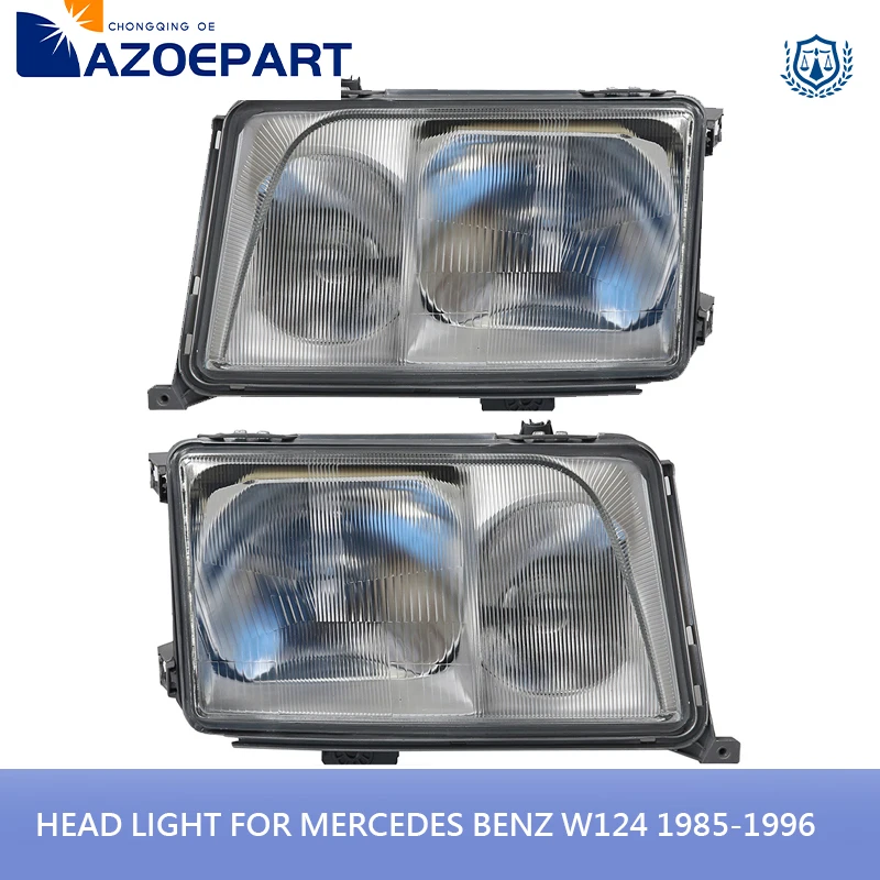 Headlight Head Light for Mercedes Benz E Class W124 1985-1996