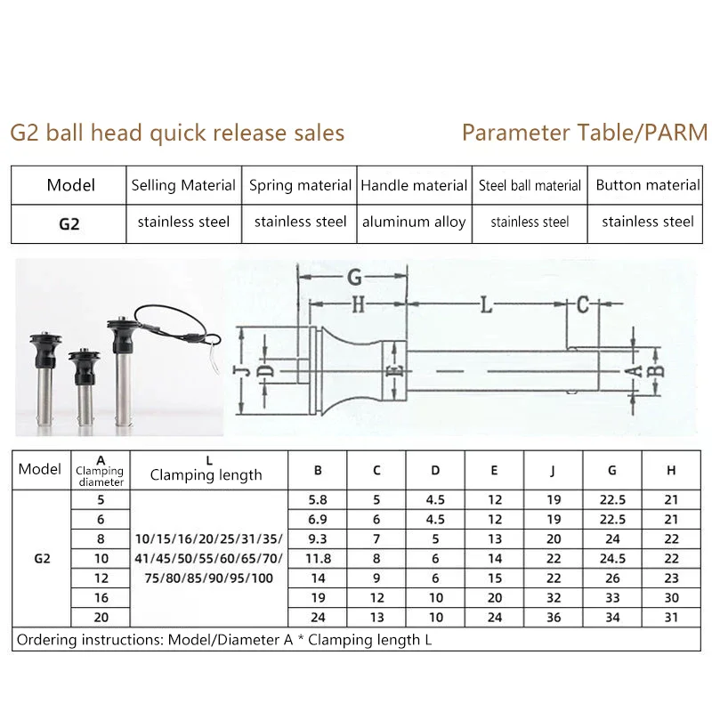 

Прочный шариковый фиксирующий штифт из нержавеющей стали диаметром 6/8/10 мм, разные размеры с быстроразъемным фиксатором шнура с кнопкой