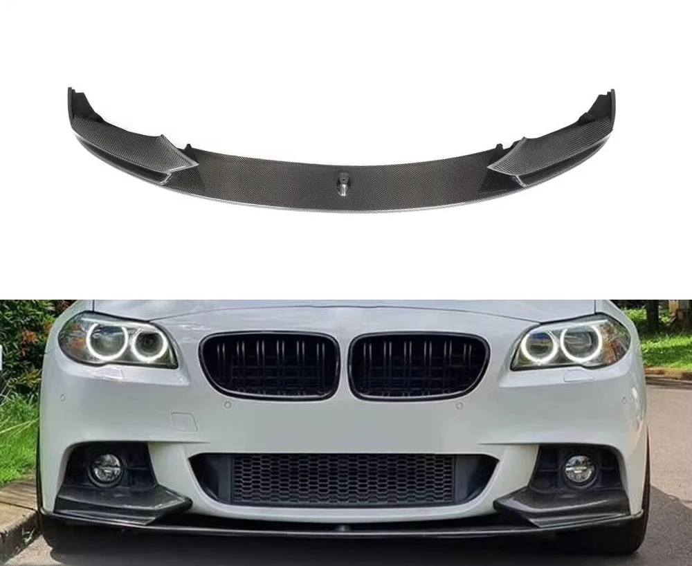 

P Style Carbon Fiber F10 F11 Front Lip for F18 528i 530i 535i 550i M SPORT Sedan 4 DOOR