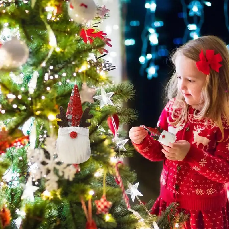 Świąteczne ozdoby gnoma Pluszowe bez twarzy Skandynawski Mikołaj Dekoracja stołu domowego Ręcznie robione szwedzkie ozdoby Tomte na ściany Schody