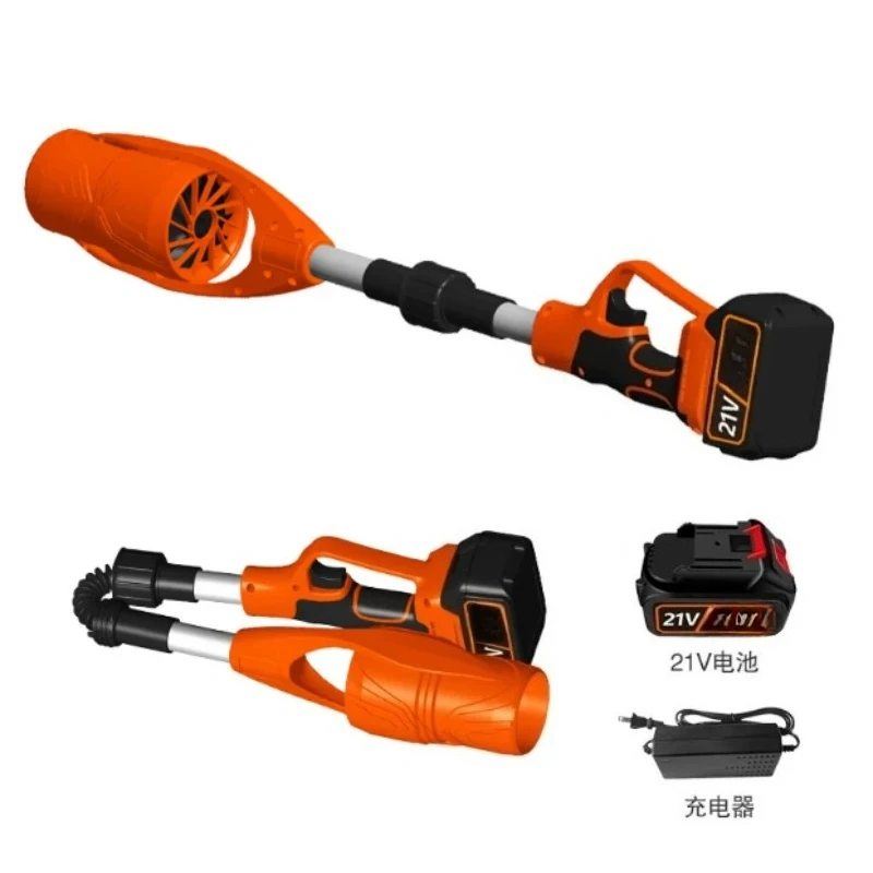 Garden Leaf Blower Foldable Lithium Battery Wireless Large Wind Blower Blowing Snow Dust