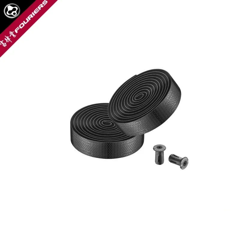 Fouriers Bicycle Handlebar Tapes Road Bicycle Handlebar Tape Absorb Shocks Anti-slip Waterproof Cycling Bar Tape 5MM Thickness