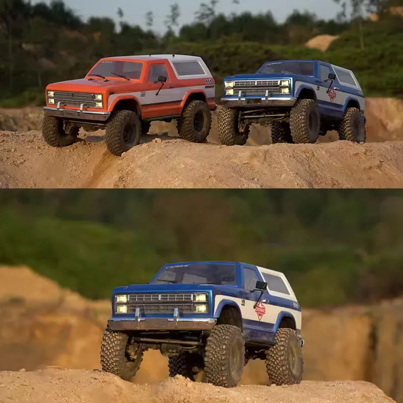 

CROSSRC AT4 PRO 4WD 1/10 RC Car EMO Professional Crawler Car Remote Control Model Off-road Two-Speed Climbing Vehicle Toy