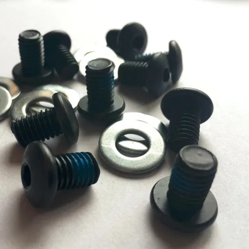 6 unids/lote 8mm de diámetro patín en línea zapatos tornillos inferiores clavos para patines SEBA High HV SEBA patines 6x8mm piezas de Scooter