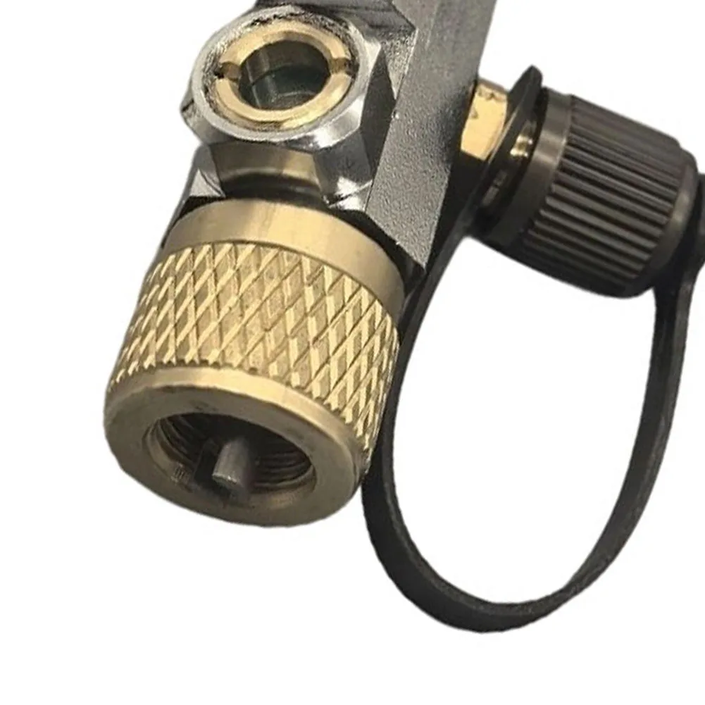Professional Grade Valve Core Remover for R32 R410A HVAC Equipment Featuring Magnetic Operation and Sight Glass
